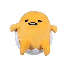 Gudetama Plush Esponjoso de Hello Kitty y Amigos - 8 Pulgadas