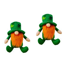 Peluche Irlandés Sin Rostro San Patricio - 2 Uds
