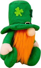 Muñeco de Peluche Duende Verde de San Patricio