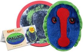 Peluche Gigante Microbio: Llavero Viruela