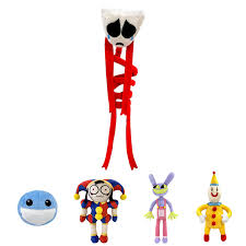 Circo Digital: Conejo de Peluche Payaso Rojo