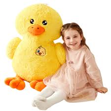 Pato de Peluche Gigante Suave IKASA