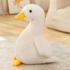 Peluchito de Pato Grande 40 cm - Amarillo y Blanco