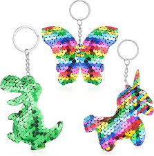 Llavero Reversible de Lentejuelas Yaomiao