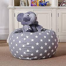 Puf de Peluche: Almacenamiento Divertido para Juguetes