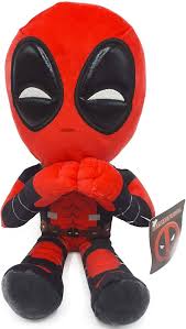 Muñeco de Peluche Deadpool con Corazón - 32cm