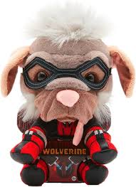 Peluche Disney Marvel Dogpool 26 cm - Detalle Único