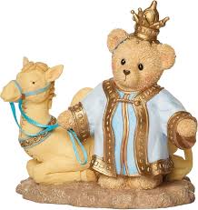 Rey Oso Romano con Camello - Figura de Belén de Peluche