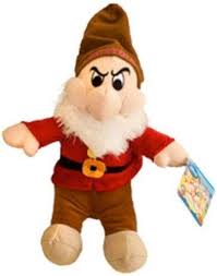 Peluches de los Siete Enanos y Cachorro - Gruñón en Pareja