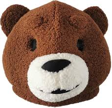 Disfraz de Oso Marrón para Adultos - Máscara de Peluche