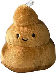 Muñeco de Peluche de Caca Divertido y Colgante