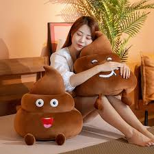 Muñeco de Peluche Caca: Cojín Divertido y Regalo Original