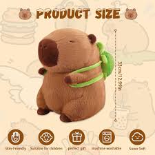 Peluche Realista de Capibara 33CM