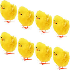 Mini Pollitos Esponjosos de Pascua - Juguetes de Peluche