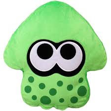 Cojín de Calamar Neon - Splatoon 2