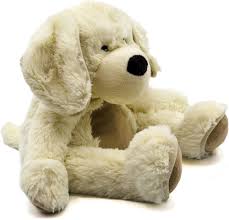 Peluche Térmico Perrito Blanco