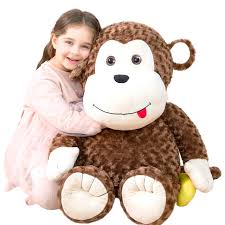 Mono Peluche Jumbo 78cm - Suave y Adorable