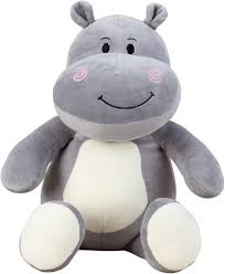 Peluche Hipopótamo Suave para Bebé - 30 cm