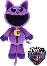 Juguete de Peluche Deluxe CatNap de Poppy Playtime - Criaturas Sonrientes (35 cm)