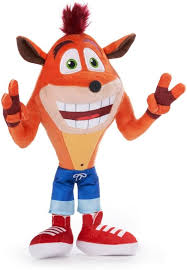 Peluches Crash Bandicoot Posh Paws - 32 cm