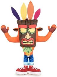 Peluche Crash Bandicoot 21cm - Juguete Divertido