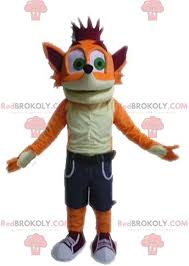 Mascarilla Crash Bandicoot Fox - SPOTSOUND