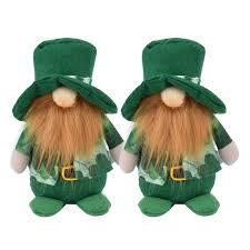 Haofy: Gnomos de San Patricio - 2 Piezas de Peluche