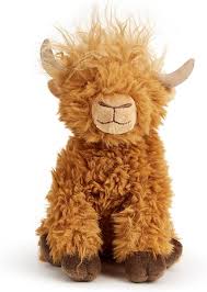 Zappi Co Peluche Harmony: Vaca de Las Highlands (20cm) Amigo Ideal