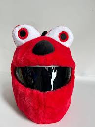 Funda Divertida de Peluche para Casco de Motocicleta
