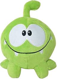 Peluchito Kawaii Rana Om Nom - Juguete de Cut the Rope