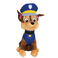 Peluche XXL Paw Patrol: Chase y Marshall 60 cm