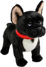 Peluche Bulldog Francés Negro 30 cm - Teddys Rothenburg