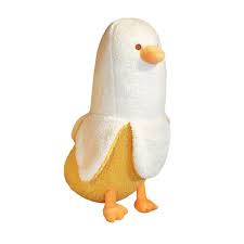 Peluche Kawaii de Pato Plátano