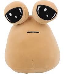 Muñeca de Peluche Alien POU 22cm