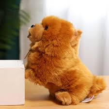 Chow Chow de Peluche: Compañero Realista y Acogedor