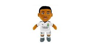 Peluche Kylian Mbappé Real Madrid 40 cm