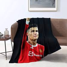 Manta de Franela 3D Ronaldo - Suave y Cálida