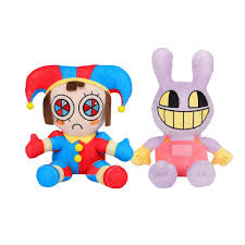 Super JAKES 2PCS: Peluches Digital Circus - Pomni y Jax