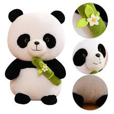 Panda de Peluche Misoyer: Tierno Compañero de Bambú