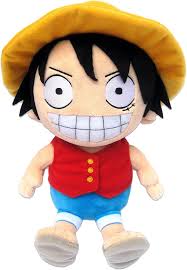 Figura de Peluche Luffy - One Piece (25cm) - Original y Licenciada