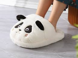 Calentador de Pies Panda con Cojín de Peluche