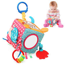 Cubo de Actividades de Peluche para Bebés y Niños - LinStyle