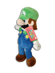 Peluche Super Suave de Luigi 35cm - Mario Bros
