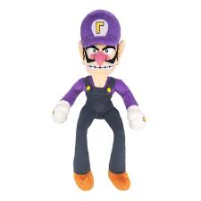 Peluche Pequeño Waluigi - Colección Super Mario All Star