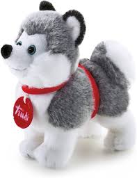 Trudi Trudino Husky Deluxe: Peluche Pequeño para Cumpleaños
