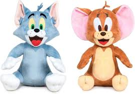 Peluches TOM & Jerry 20CM - Diversión Asegurada