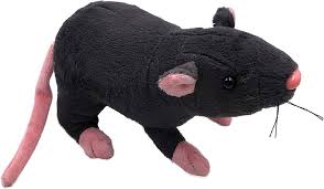 Peluches Onwomania: Rata Negra de 31 cm