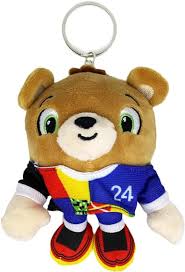 Llavero de Peluche UEFA Euro 2024 - 12 cm