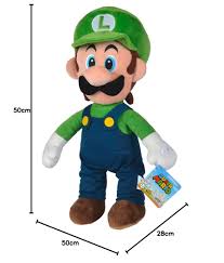 Peluche Luigi 50cm - Super Mario