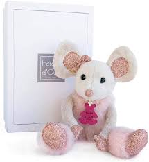 Ratón de Peluche Rosa Bonbon - 25 cm